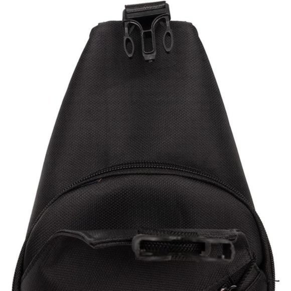 Crossbody Sling Bag with Adjustable Strap Black3 - Picture 7 of 7